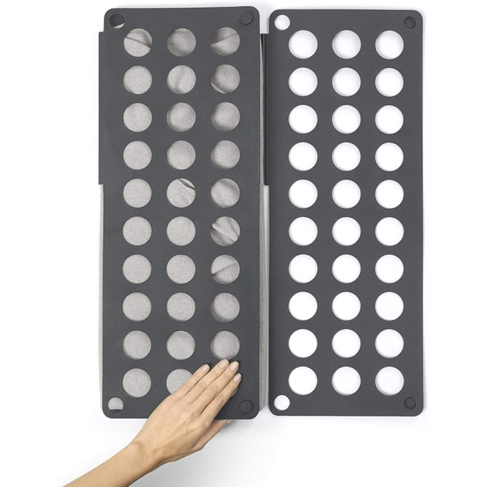 Klädvikare, Spar tid - blir snyggt, CLOTHES FOLDER , Grå i gruppen Förvaring / Tvätt och tork hos SmartaSaker.se (41388)