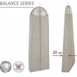 Klädöverdrag för festklänningar, Extra Långt, BALANCE PARTY DRESS, 60 x 20 x H 180 cm, Beige Klädöverdrag för festklänningar, Extra Långt, BALANCE PARTY DRESS, 60 x 20 x H 180 cm, Beige