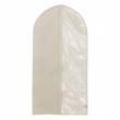 Klädöverdrag med stort fönster, DRESSY CLOTHES COVER, 58 x H 115 cm, Beige /Transparent Klädöverdrag med stort fönster, DRESSY CLOTHES COVER, 58 x H 115 cm, Beige /Transparent