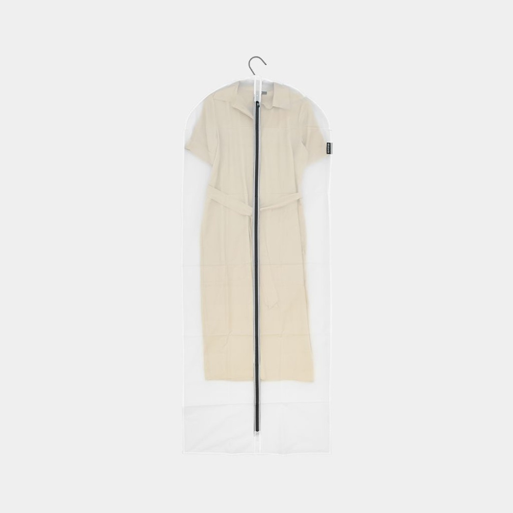 Klädöverdrag, Extra Långa, 2 st, BRABANTIA - XL - 60 x H 150 cm, Transparent / Svart i gruppen Förvaring / Garderobsförvaring / Klädgarderober hos SmartaSaker.se (41402)