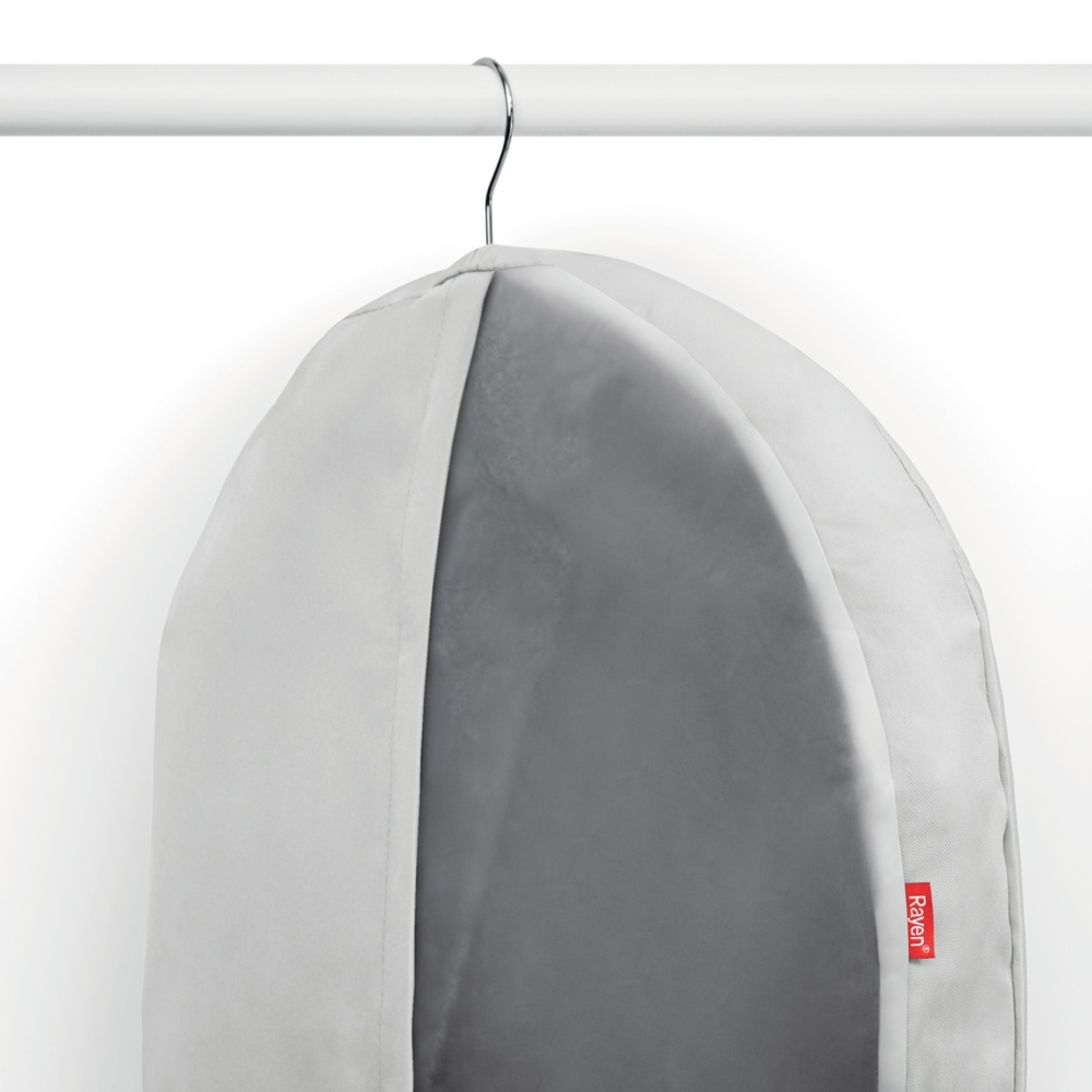 Klädöverdrag, Extra Lång, RAYEN PREMIUM, 60 x 5 x H 150 cm, Ljusgrå i gruppen Förvaring / Garderobsförvaring / Klädgarderober hos SmartaSaker.se (41407)