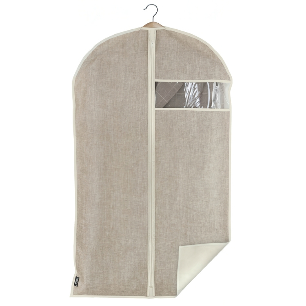 Klädöverdrag, Kort, MAISON, 60 x H 100 cm, Sand i gruppen Förvaring / Garderobsförvaring / Klädgarderober hos SmartaSaker.se (41419)