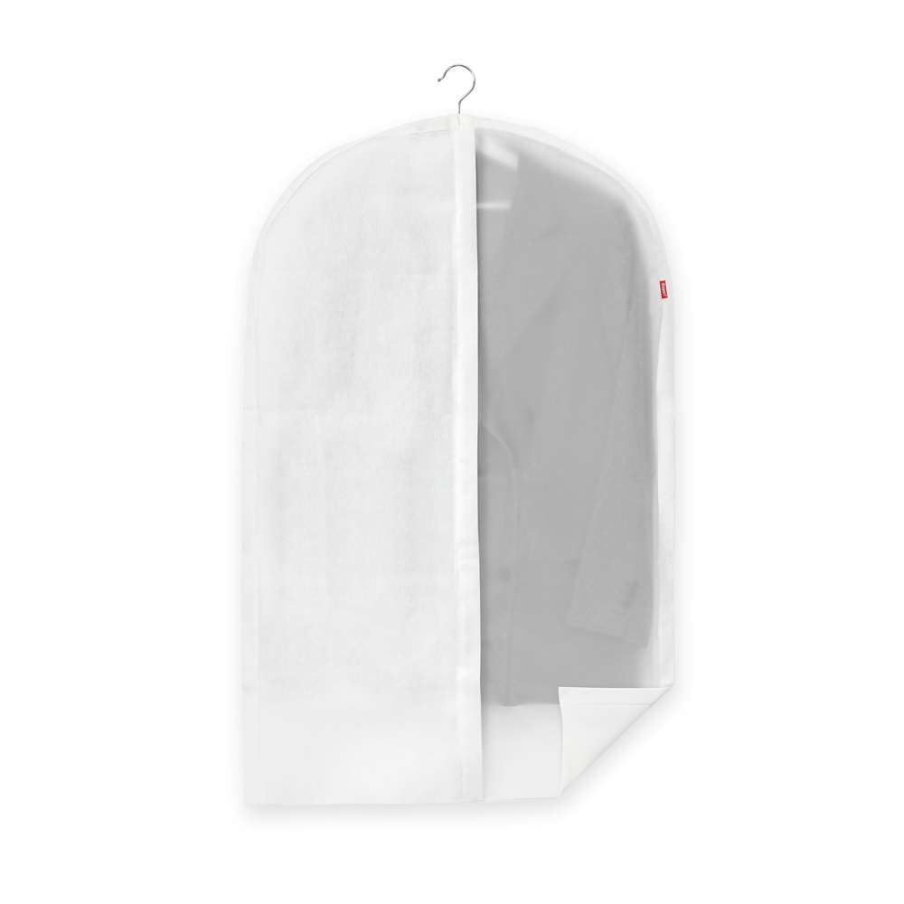 Klädöverdrag, Kort, NON WOVEN, 60 x 5 x H 100, Klar / Vit i gruppen Förvaring / Garderobsförvaring / Klädgarderober hos SmartaSaker.se (41421)