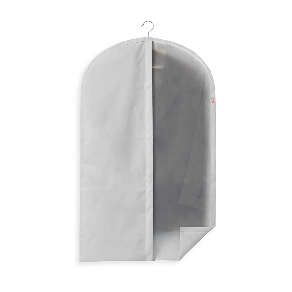 Klädöverdrag, Kort, RAYEN PREMIUM, 60 x 5 x H 100 cm, Ljusgrå i gruppen Förvaring / Garderobsförvaring / Klädgarderober hos SmartaSaker.se (41424)