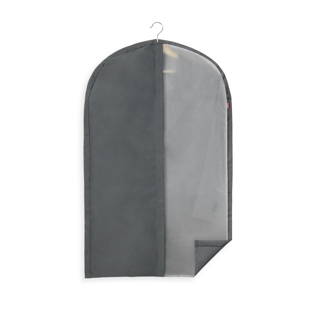 Klädöverdrag, Kort, RAYEN PREMIUM, 60 x 5 x H 100 cm, Mörkgrå i gruppen Förvaring / Garderobsförvaring / Klädgarderober hos SmartaSaker.se (41425)