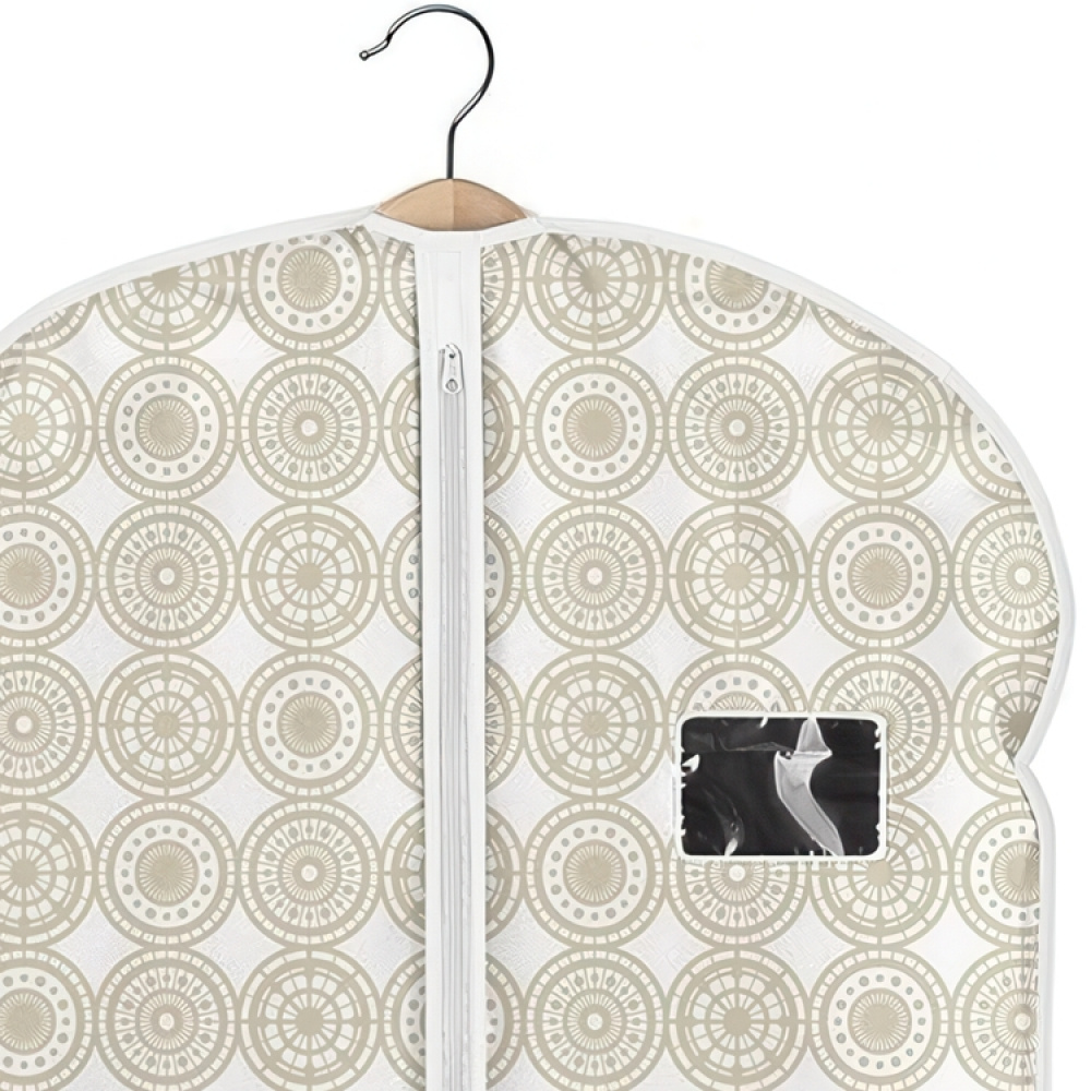 Klädöverdrag, Lång, ELLA SAND, 60 x H135 cm, Vit / beige i gruppen Förvaring / Garderobsförvaring / Klädgarderober hos SmartaSaker.se (41438)