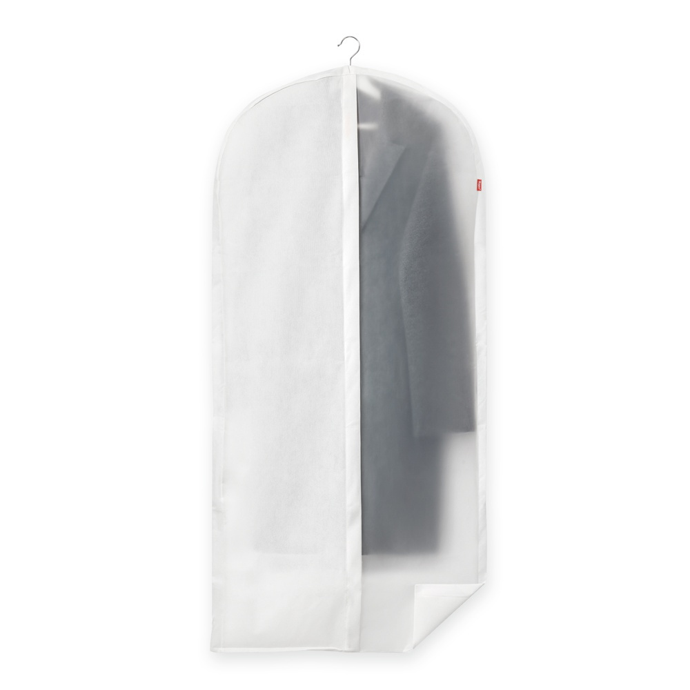 Klädöverdrag, Lång, NON WOVEN, 60 x 5 x H 135, Transparent / Vit i gruppen Förvaring / Garderobsförvaring / Klädgarderober hos SmartaSaker.se (41439)