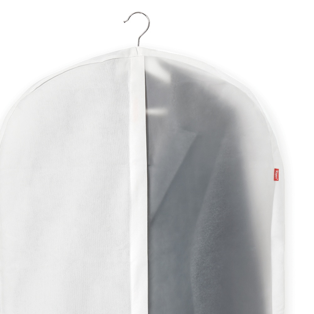 Klädöverdrag, Lång, NON WOVEN, 60 x 5 x H 135, Transparent / Vit i gruppen Förvaring / Garderobsförvaring / Klädgarderober hos SmartaSaker.se (41439)