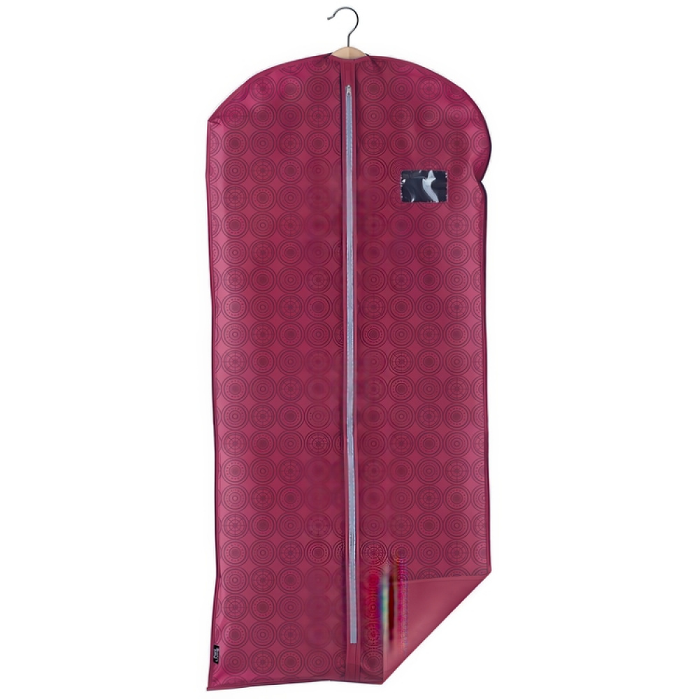 Klädöverdrag, lång, ELLA PURPLE, 60 x H135 cm, Vinröd i gruppen Förvaring / Garderobsförvaring / Klädgarderober hos SmartaSaker.se (41440)