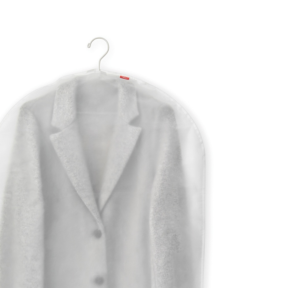Klädöverdrag, Lång, MILKY WHITE MEDIUM , 60 x H 135, Transparent / Milky White i gruppen Förvaring / Garderobsförvaring / Klädgarderober hos SmartaSaker.se (41443)