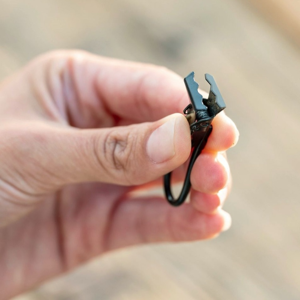 Klämmor för handdukar som saknar ögla, 4 st, TOWEL CLIPS, Svarta i gruppen Förvaring / Badrumsförvaring hos SmartaSaker.se (41453)