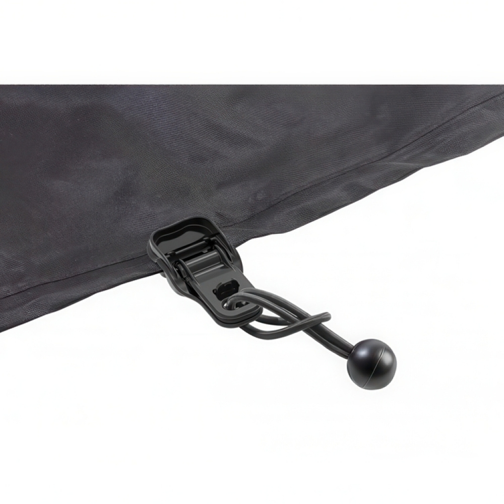 Klämmor, Starka, 4 st, WIND SECURE CLIPS, Garland, Svart i gruppen Förvaring / Förråd- och garageförvaring hos SmartaSaker.se (41462)