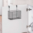Korg i metall för skåpdörr, LARGE EINHÄNGEKORB, 24 x 15 x H24,5 cm, Svart Korg i metall för skåpdörr, LARGE EINHÄNGEKORB, 24 x 15 x H24,5 cm, Svart
