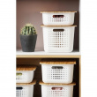 Korg / Låda, SMARTSTORE 6L BASKET RECYCLED, 37 x 28 x H10 cm, Vit Korg / Låda, SMARTSTORE 6L BASKET RECYCLED, 37 x 28 x H10 cm, Vit