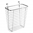 Korg / Papperskorg för över skåpdörr, Metall, ID AXIS, 15 x 31 x H37 cm, Silver Korg / Papperskorg för över skåpdörr, Metall, ID AXIS, 15 x 31 x H37 cm, Silver