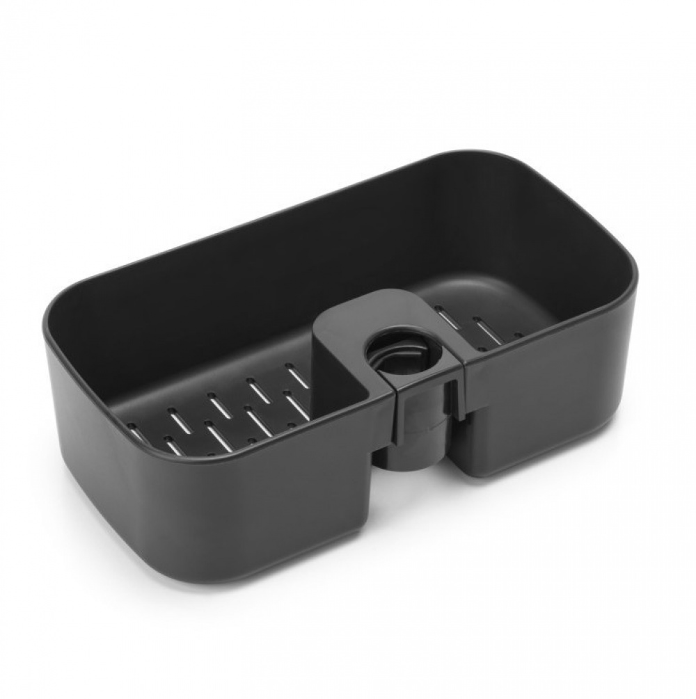 Korg för Duschstång, RENEW SHOWER CADDY, 24,4 x 13,3 x H 7,5 cm , Brabantia, Mörkgrå i gruppen Förvaring / Badrumsförvaring / Bad- och duschkorgar hos SmartaSaker.se (41471)