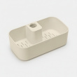 Korg för Dushstång, RENEW SHOWER CADDY, 24,4 x 13,3 x H 7,5 cm , Brabantia, Soft Beige Korg för Dushstång, RENEW SHOWER CADDY, 24,4 x 13,3 x H 7,5 cm , Brabantia, Soft Beige