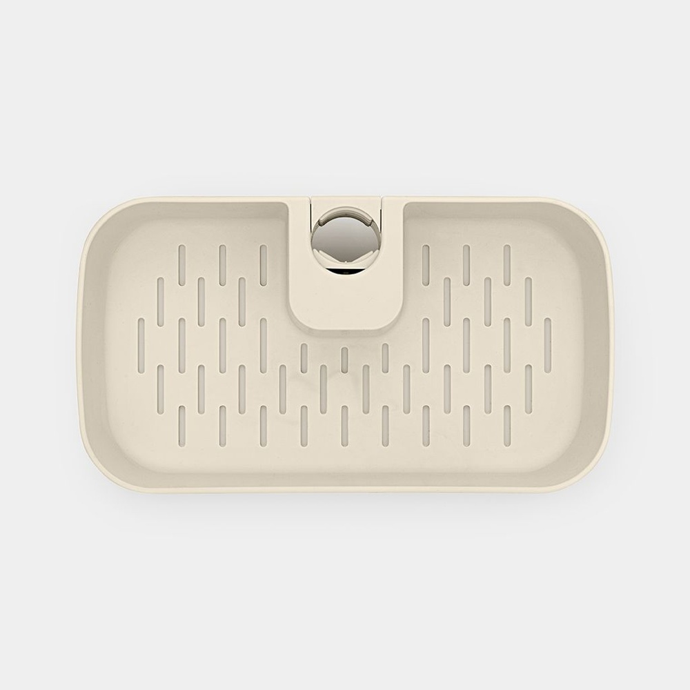 Korg för Dushstång, RENEW SHOWER CADDY, 24,4 x 13,3 x H 7,5 cm , Brabantia, Soft Beige i gruppen Förvaring / Badrumsförvaring / Bad- och duschkorgar hos SmartaSaker.se (41472)