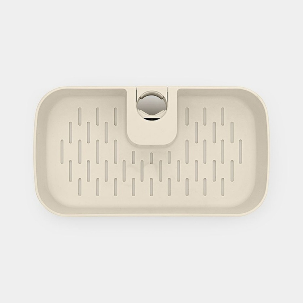 Korg för Dushstång, RENEW SHOWER CADDY, 24,4 x 13,3 x H 7,5 cm , Brabantia, Soft Beige i gruppen Förvaring / Badrumsförvaring / Bad- och duschkorgar hos SmartaSaker.se (41472)
