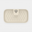 Korg för Dushstång, RENEW SHOWER CADDY, 24,4 x 13,3 x H 7,5 cm , Brabantia, Soft Beige Korg för Dushstång, RENEW SHOWER CADDY, 24,4 x 13,3 x H 7,5 cm , Brabantia, Soft Beige