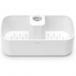 Korg för Dushstång, RENEW SHOWER CADDY, 24,4 x 13,3 x H7,5 cm , Brabantia, Vit Korg för Dushstång, RENEW SHOWER CADDY, 24,4 x 13,3 x H7,5 cm , Brabantia, Vit