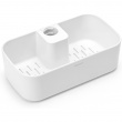 Korg för Dushstång, RENEW SHOWER CADDY, 24,4 x 13,3 x H7,5 cm , Brabantia, Vit Korg för Dushstång, RENEW SHOWER CADDY, 24,4 x 13,3 x H7,5 cm , Brabantia, Vit