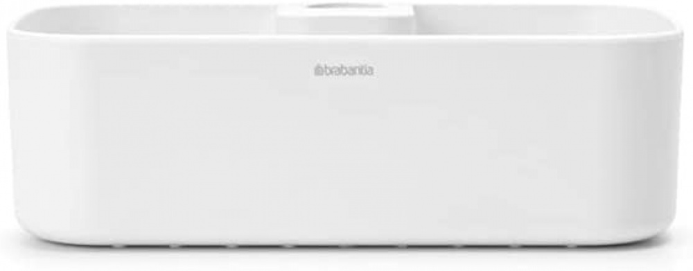 Korg för Dushstång, RENEW SHOWER CADDY, 24,4 x 13,3 x H7,5 cm , Brabantia, Vit i gruppen Förvaring / Badrumsförvaring / Bad- och duschkorgar hos SmartaSaker.se (41473)