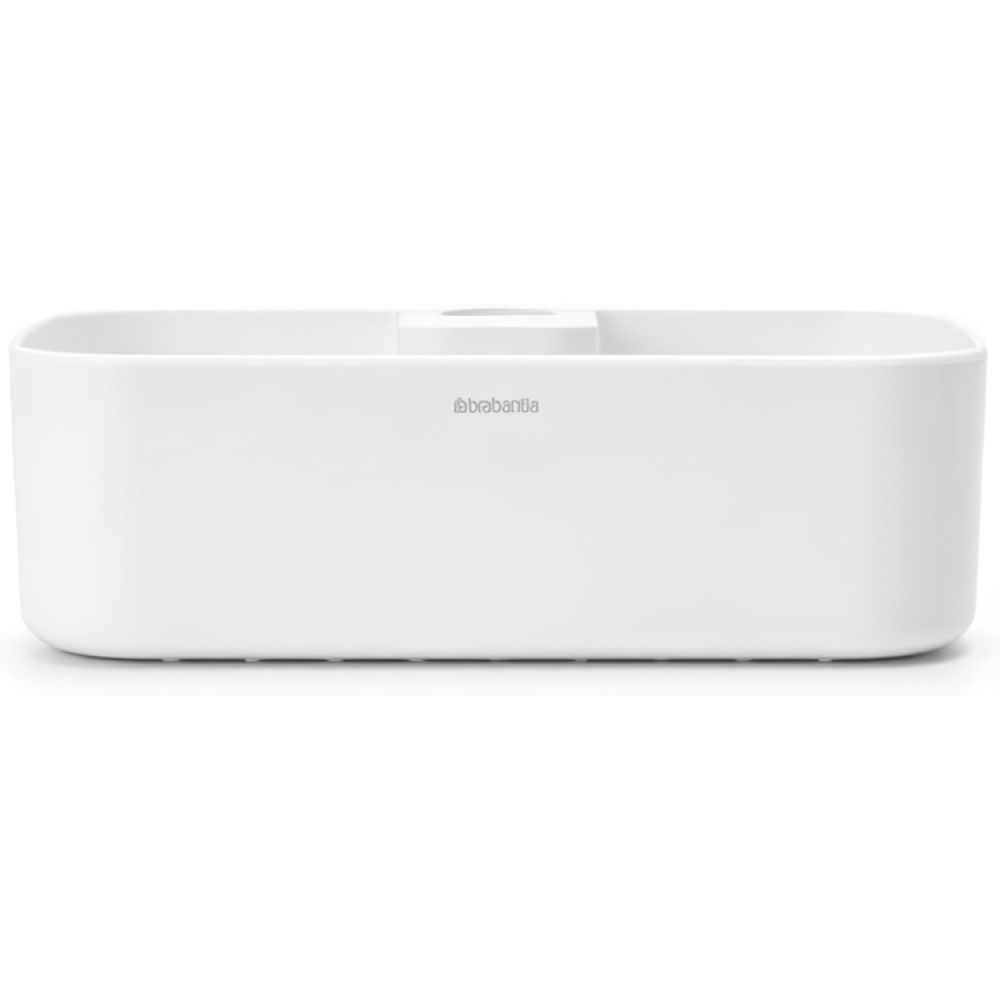 Korg för Dushstång, RENEW SHOWER CADDY, 24,4 x 13,3 x H7,5 cm , Brabantia, Vit i gruppen Förvaring / Badrumsförvaring / Bad- och duschkorgar hos SmartaSaker.se (41473)