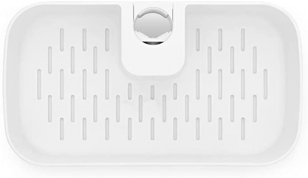 Korg för Dushstång, RENEW SHOWER CADDY, 24,4 x 13,3 x H7,5 cm , Brabantia, Vit i gruppen Förvaring / Badrumsförvaring / Bad- och duschkorgar hos SmartaSaker.se (41473)