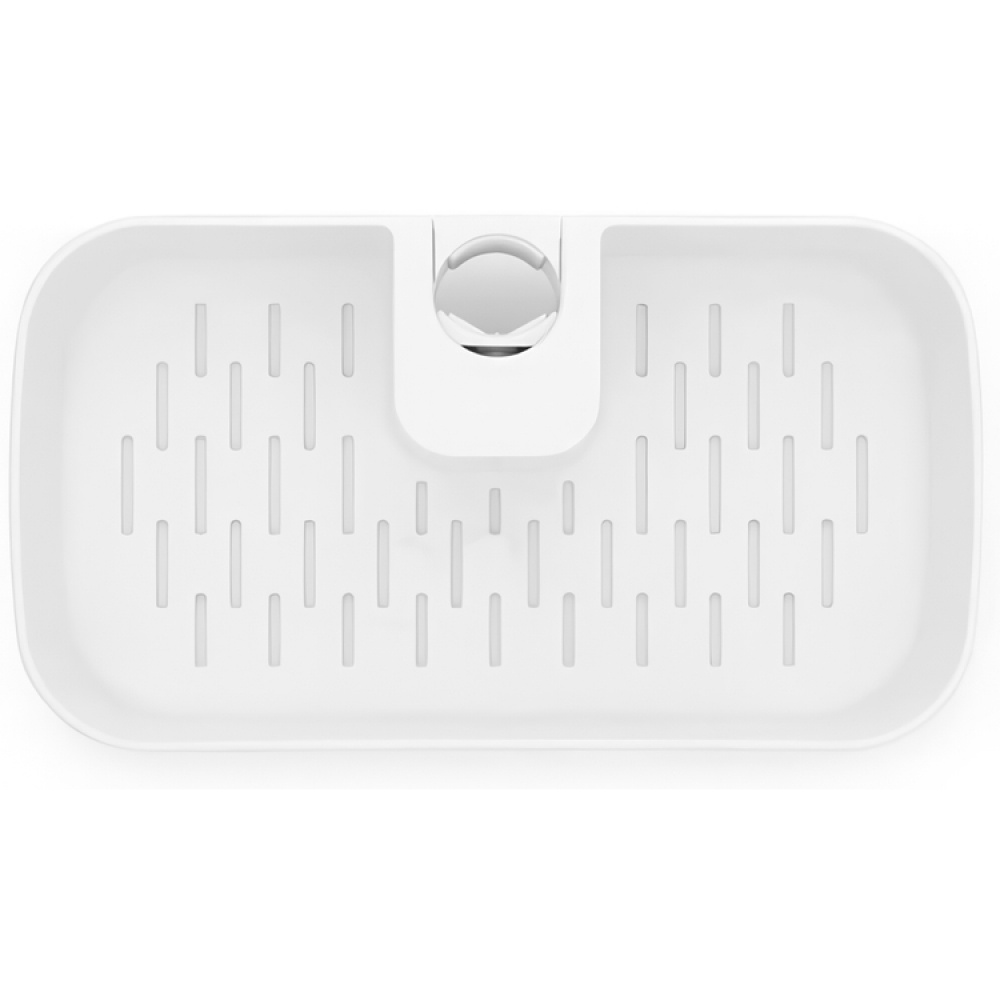 Korg för Dushstång, RENEW SHOWER CADDY, 24,4 x 13,3 x H7,5 cm , Brabantia, Vit i gruppen Förvaring / Badrumsförvaring / Bad- och duschkorgar hos SmartaSaker.se (41473)