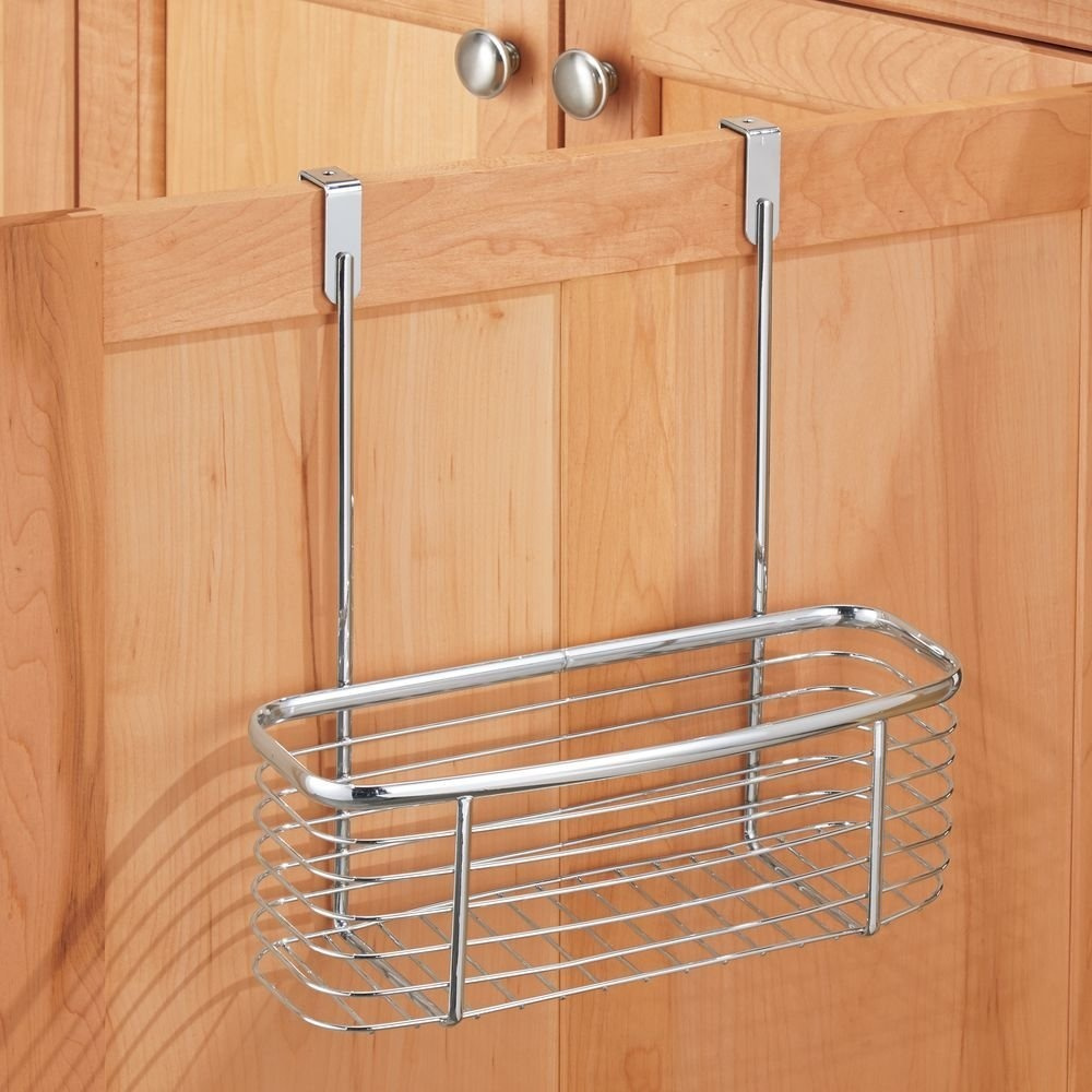 Korg för skåpdörr, Låg, AXIS, 28 x 13,5 x H30,5 cm, Silver i gruppen Förvaring / Köksförvaring hos SmartaSaker.se (41477)