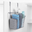 Korg för över skåpdörr, Låg, CESTA MULTIUSOS, 26,5 x 16,5 x H 35 cm, Metall Korg för över skåpdörr, Låg, CESTA MULTIUSOS, 26,5 x 16,5 x H 35 cm, Metall