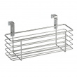 Korg i metall för skåpdörr, SLIM EINHÄNGEKORB, 24 x 10 x H 11,5 cm, Silver Korg i metall för skåpdörr, SLIM EINHÄNGEKORB, 24 x 10 x H 11,5 cm, Silver