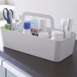 Korg i metall, TOWER TOOL BOX, 30 x 15 x H 15 cm, Yamazaki, Vit Korg i metall, TOWER TOOL BOX, 30 x 15 x H 15 cm, Yamazaki, Vit
