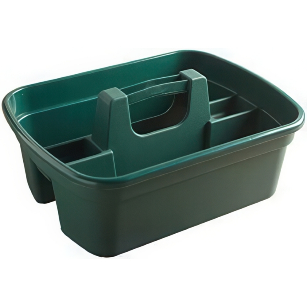 Korg med bärhandtag, HOME & GARDEN TIDY, 40 x 30 x H 17 cm, Grön i gruppen Förvaring / Förråd- och garageförvaring / Korgar och hinkar hos SmartaSaker.se (41488)