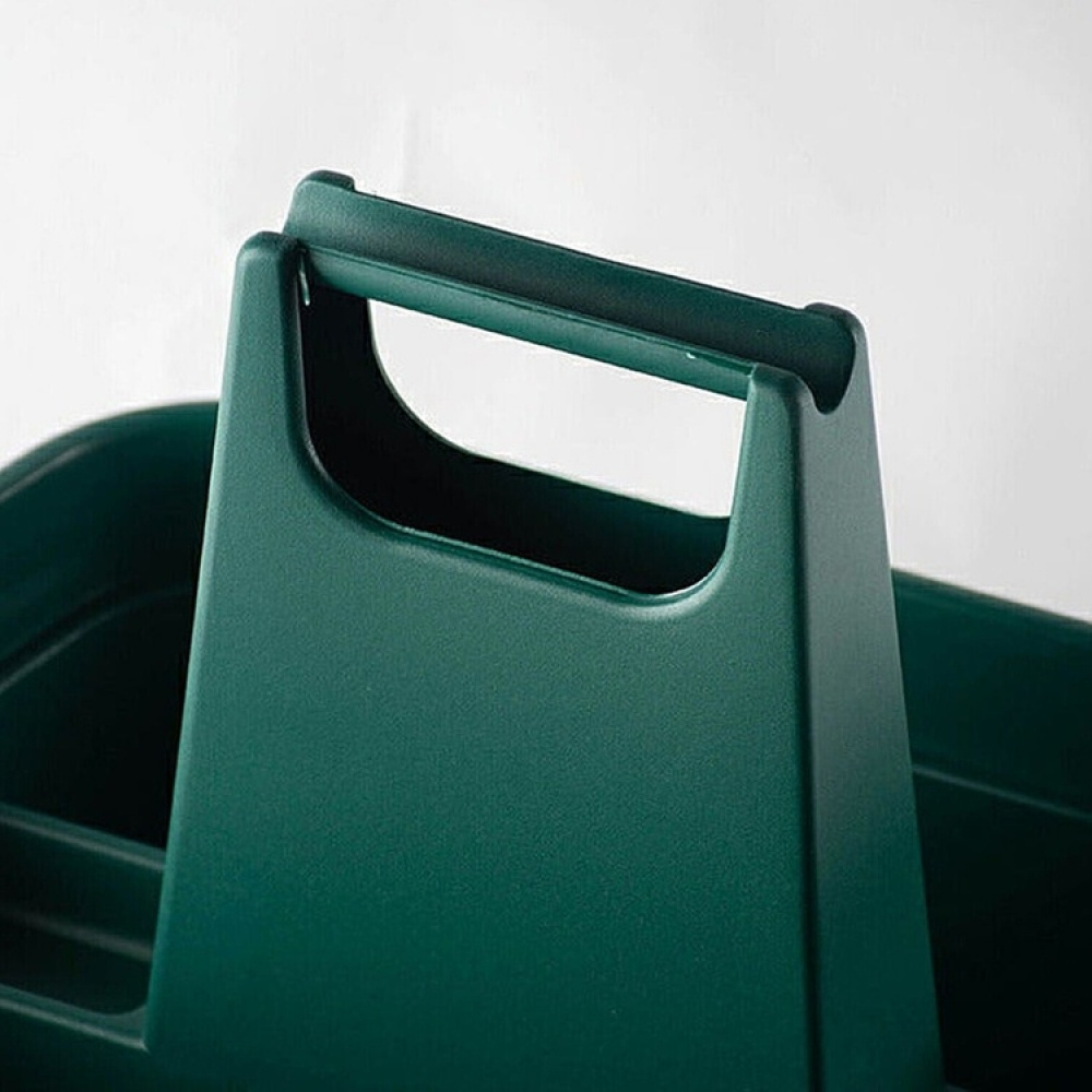 Korg med extra högt bärhandtag, HOME & GARDEN TIDY, 40 x 30 x H 30 cm, Grön i gruppen Förvaring / Förråd- och garageförvaring / Korgar och hinkar hos SmartaSaker.se (41489)