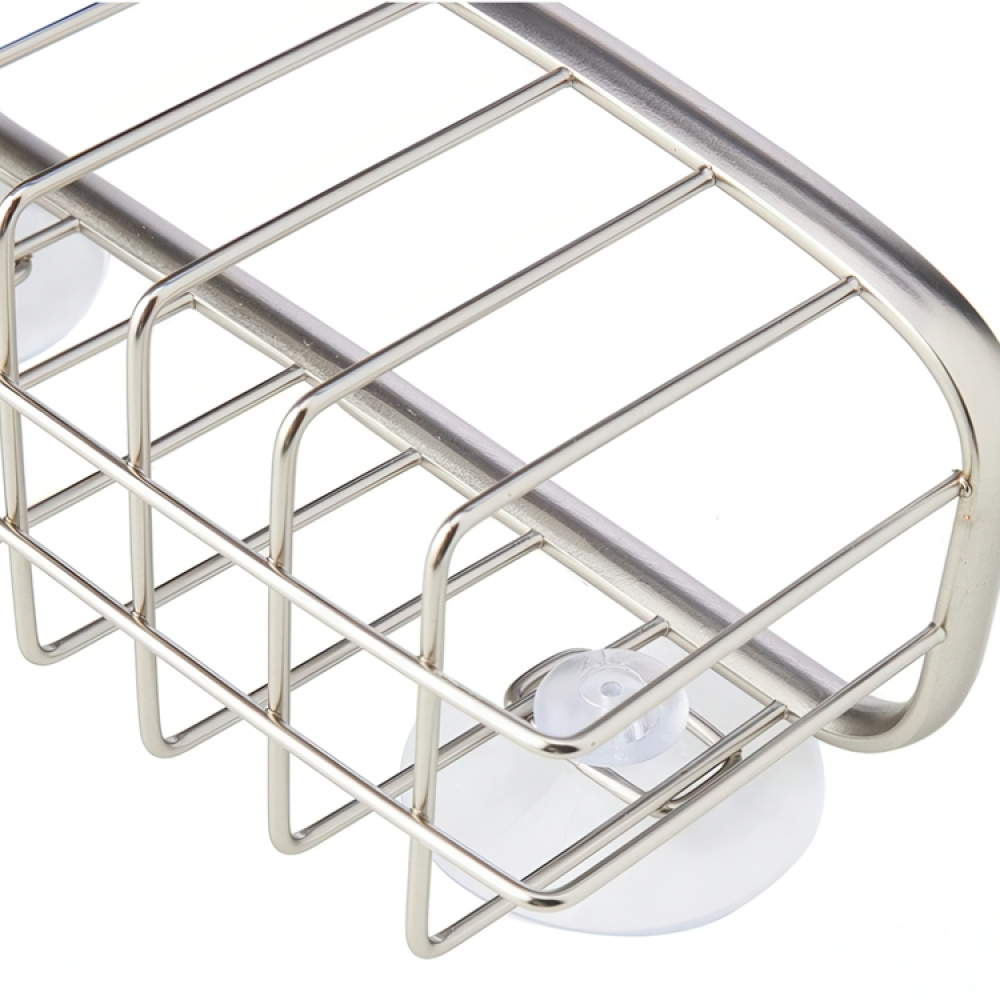 Korg till diskbaljan, med sugproppar, SUCTION KITCHEN SINK CENTER, 16.5 x 6 x H 6 cm i gruppen Förvaring / Köksförvaring / Diskställ och diskbänk hos SmartaSaker.se (41495)