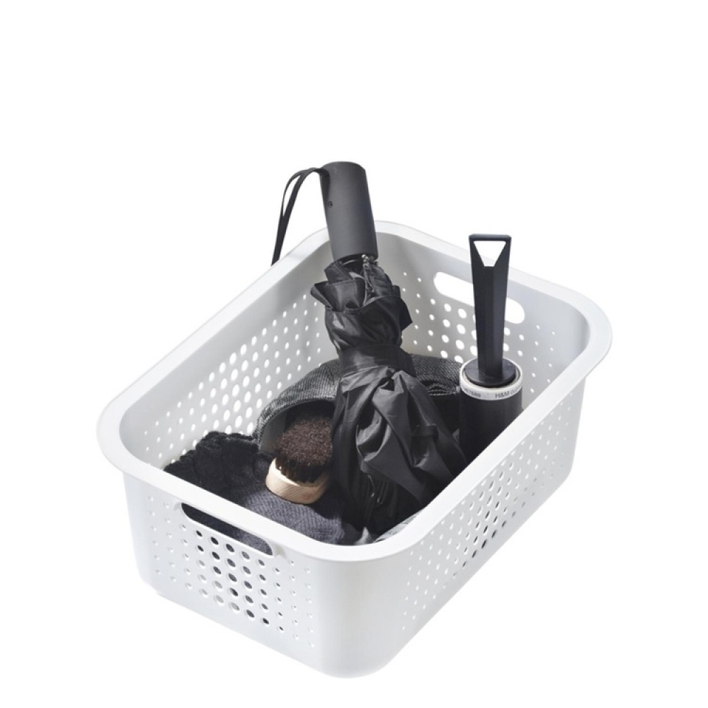 Korg, SMARTSTORE 10L BASKET RECYCLED, 37 x 28 x H15 cm i gruppen Förvaring / Förvaringslådor / SmartStore förvaringslådor hos SmartaSaker.se (41499)