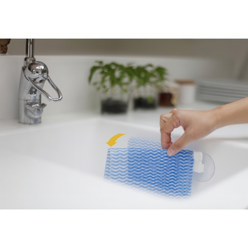 Krok för disktrasa, Sugproppsfäste, BOSIGN i gruppen Förvaring / Köksförvaring / Diskställ och diskbänk hos SmartaSaker.se (41510)