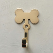 Krok för hundkopplet, DOG BONE, H 8,5 cm, Exmez, Mässing Krok för hundkopplet, DOG BONE, H 8,5 cm, Exmez, Mässing