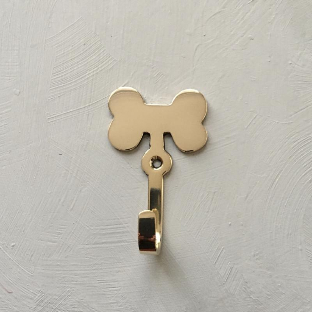 Krok för hundkopplet, DOG BONE, H 8,5 cm, Exmez, Mässing i gruppen Förvaring / Hallförvaring / Krokar och hängare hos SmartaSaker.se (41515)