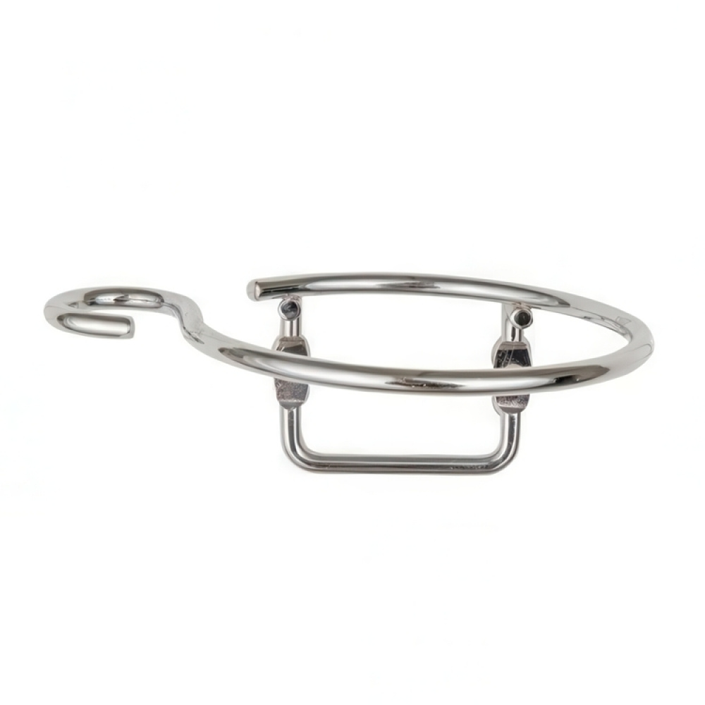 Krok för Hårtork i metall, Väggfast, MILANO, Krom i gruppen Förvaring / Badrumsförvaring hos SmartaSaker.se (41516)