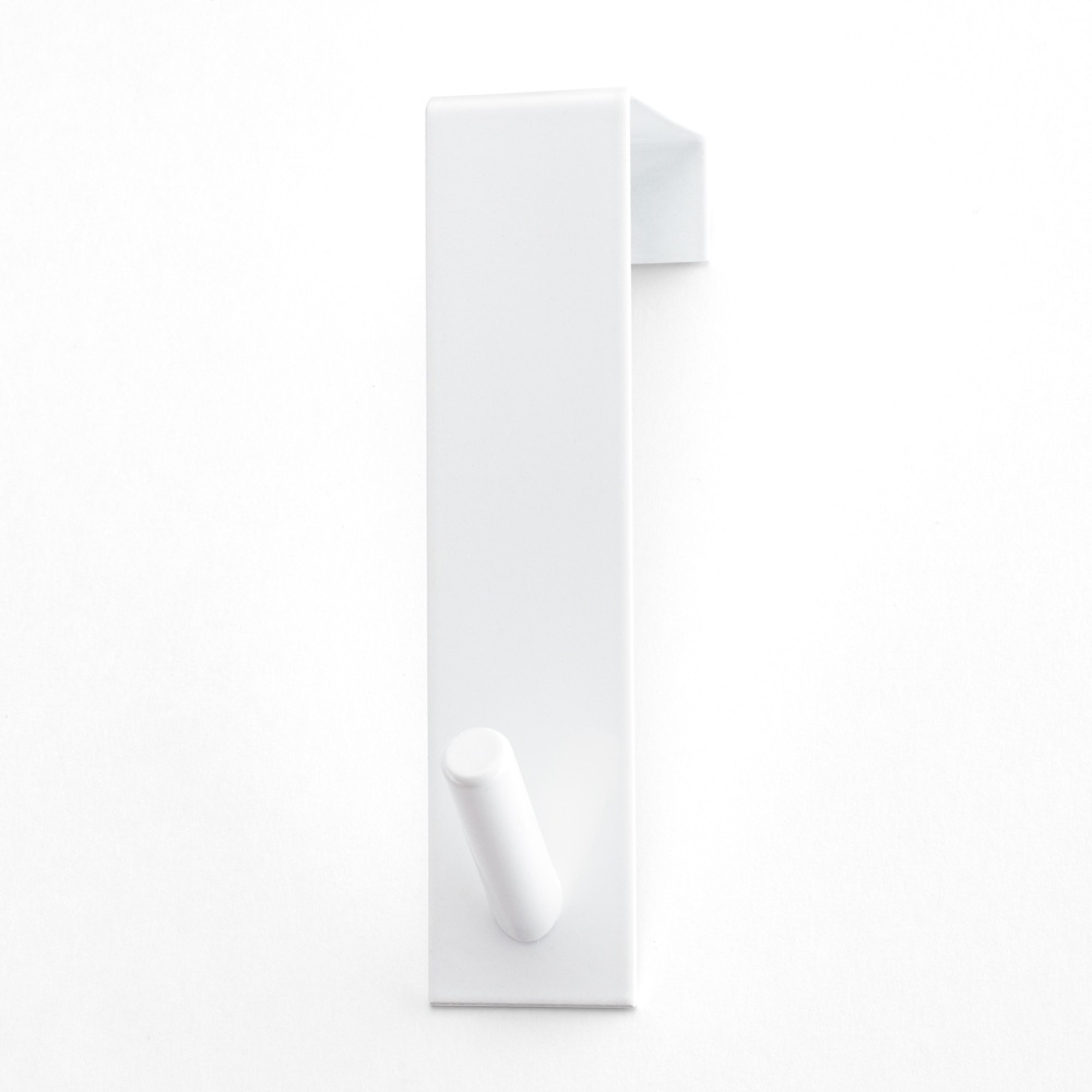 Krok över dörr, Metall, GANCHO, 3 x H 15 cm, Vit i gruppen Förvaring / Sovrumsförvaring / Dörrkrokar hos SmartaSaker.se (41527)