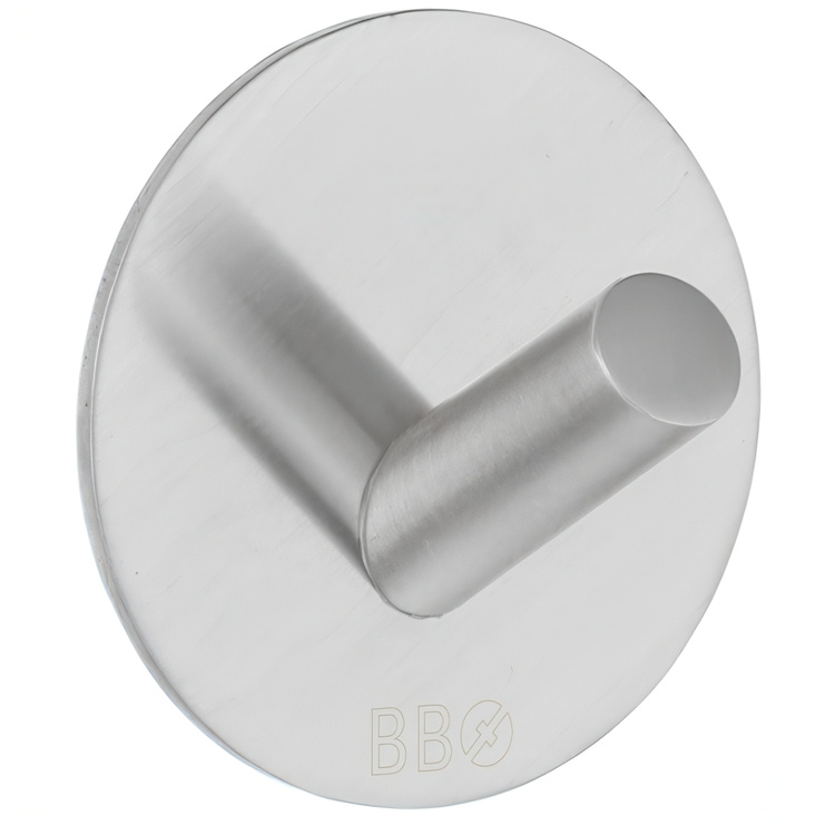 Krok, Självhäftande, Rund, BESLAGSBODEN, Ø 4,8 cm i gruppen Förvaring / Magneter och självhäftande / Självhäftande krokar hos SmartaSaker.se (41536)
