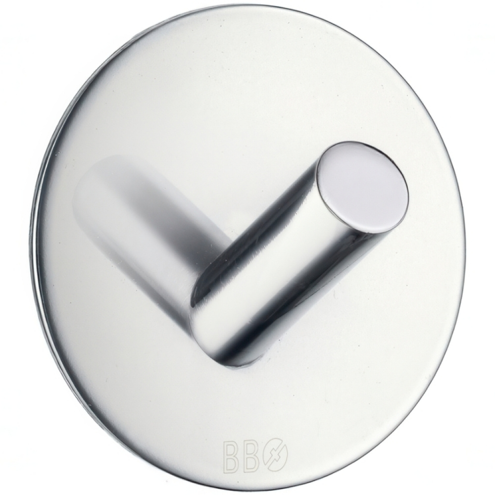 Krok, Självhäftande, Rund, BESLAGSBODEN, Ø 4,8 cm i gruppen Förvaring / Magneter och självhäftande / Självhäftande krokar hos SmartaSaker.se (41536)