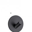 Krok, Självhäftande, Rund, BESLAGSBODEN, Ø 4,8 cm Krok, Självhäftande, Rund, BESLAGSBODEN, Ø 4,8 cm