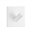 Krok, Självhäftande, Square, BESLAGSBODEN, 4,5 x 4,5 cm, Vit Krok, Självhäftande, Square, BESLAGSBODEN, 4,5 x 4,5 cm, Vit