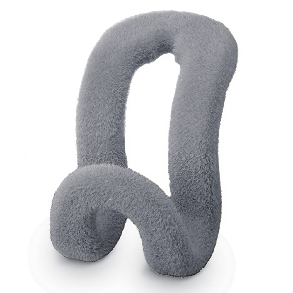 Krokar för galgar, 8 st, VELVET CASCADE HOOKS, Anti Slip, Grå i gruppen Förvaring / Garderobsförvaring / Galgar och hängare hos SmartaSaker.se (41543)