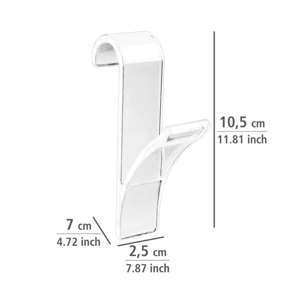 Krokar för Handukstorkar, 2 st, RADIATOR HOOKS, 2,5 x 7 x H 10,5 , Klara i gruppen Förvaring / Badrumsförvaring hos SmartaSaker.se (41545)