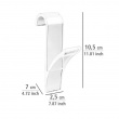 Krokar för Handukstorkar, 2 st, RADIATOR HOOKS, 2,5 x 7 x H 10,5 , Klara Krokar för Handukstorkar, 2 st, RADIATOR HOOKS, 2,5 x 7 x H 10,5 , Klara